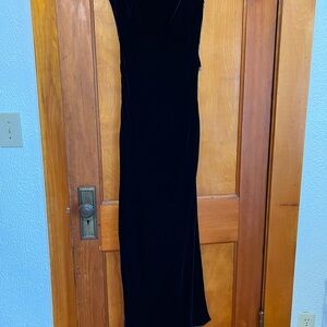 Richard Tyler Couture - Vintage Midnight Blue Velvet dress